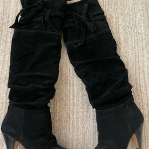 Women’s Black Knee High Boots